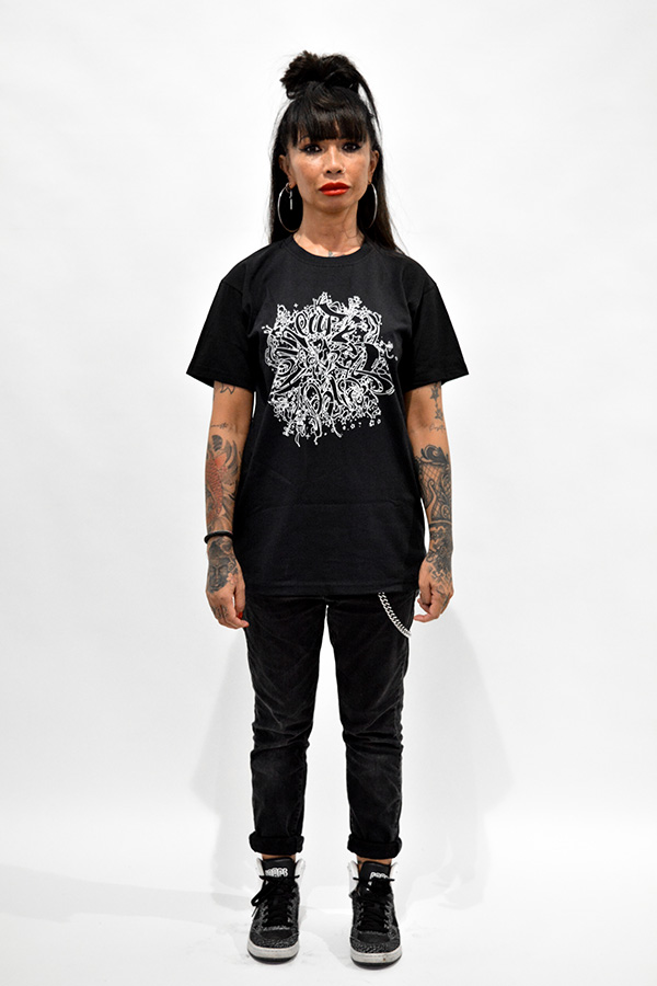 T-shirt F&H 156-Lady.K Noir - Hip-Hop Streetwear